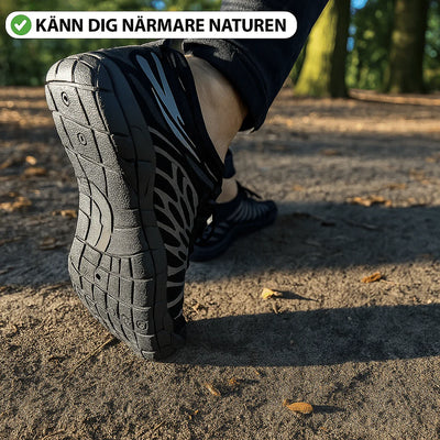 Etera pro - Barfotaskor mot smärta i knän, fötter och rygg